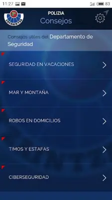 Ertzaintza android App screenshot 4